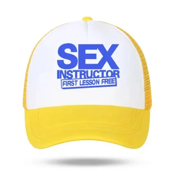Graphic Print Trucker Hats