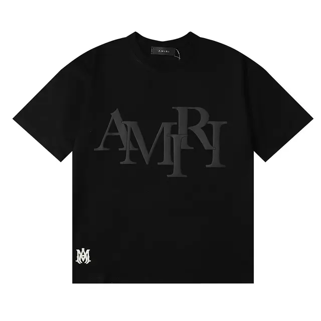 AMIRI Staggered Logo Tee