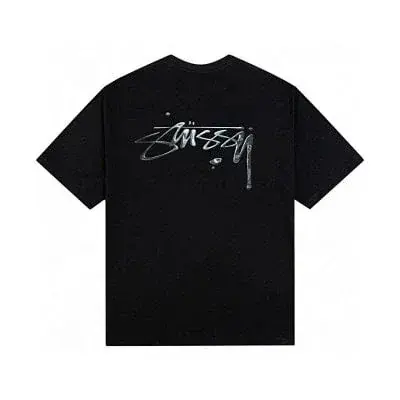 Stussy multi-style graffiti print short sleeve T-Shirt