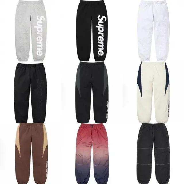 Supreme Printed Joggers