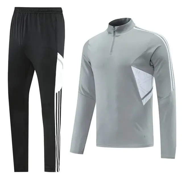 Nike black and gold half-zip long sleeve training tracksuit