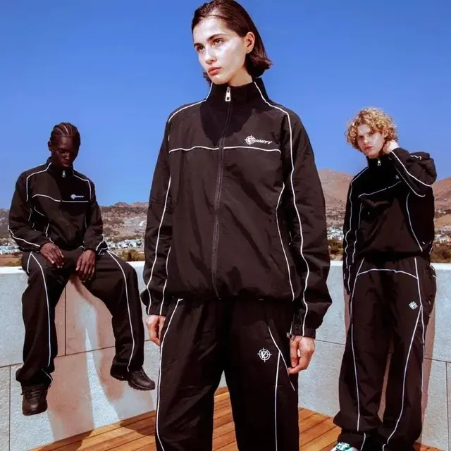 Infinity Reflective Track Jacket and Pants Set