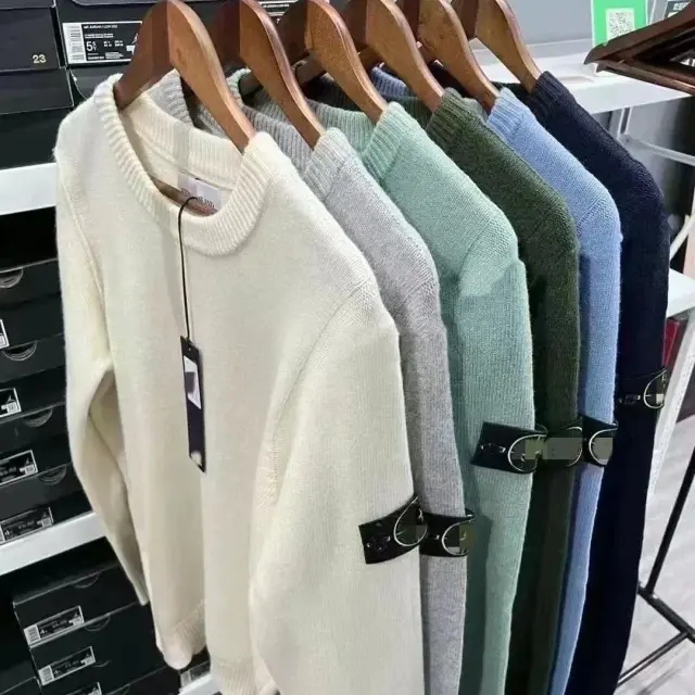 Stone Island Classic Crewneck Knit Sweater