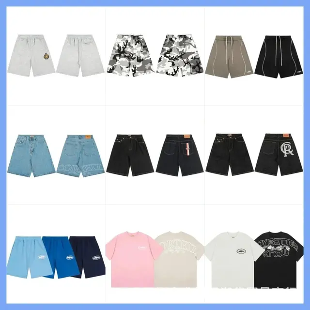 Corteiz Shorts and T-Shirts