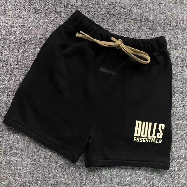 Fear of God Essentials x NBA Chicago Bulls Collaboration Athletic Shorts