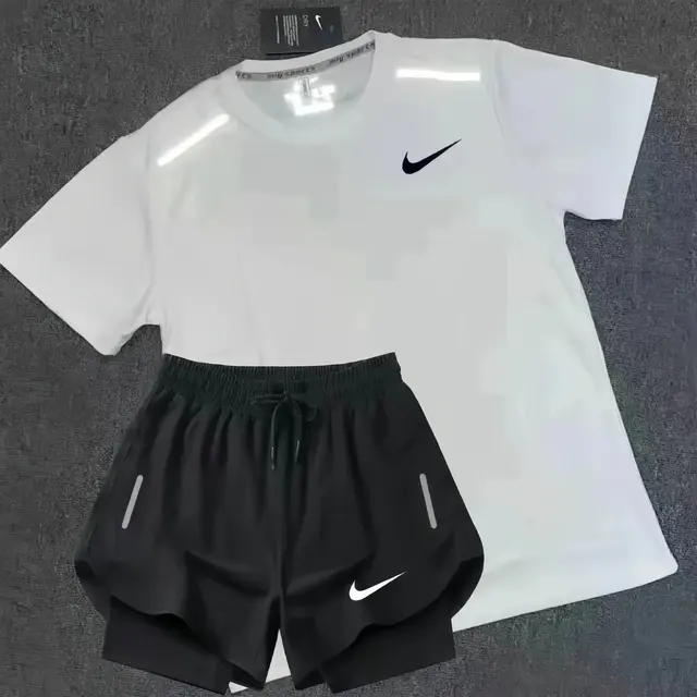 Nike Swoosh T-Shirt and Shorts Set