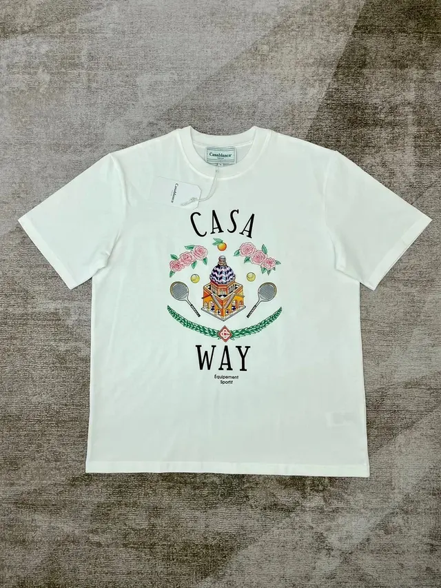 Casablanca "Casa Way" Printed T-Shirt