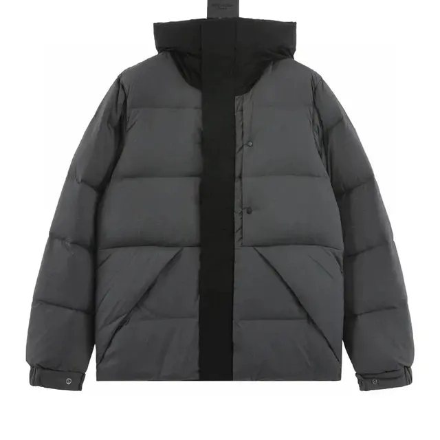 Moncler Glossy Hooded Puffer Jacket