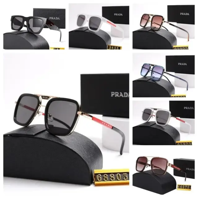 Prada Square / Aviator Sunglasses