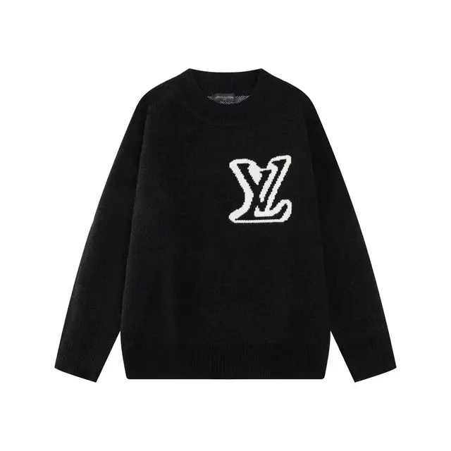 Louis Vuitton Iconic Logo Crew-Neck Sweater