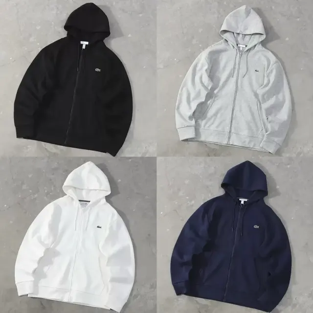 Lacoste Classic Zip-Up Hoodie