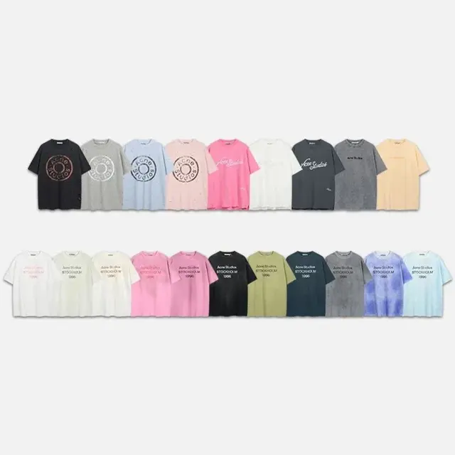 Acne Studios Distressed Print T-Shirt