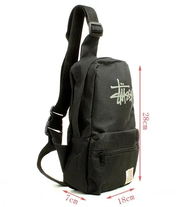 Stussy Graffiti Logo Chest Bag/Crossbody Bag