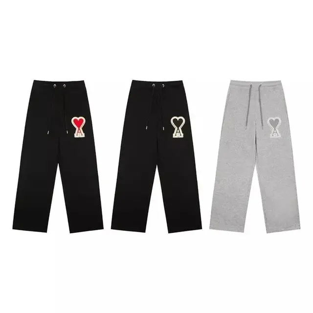 AMI Heart Logo Sweatpants