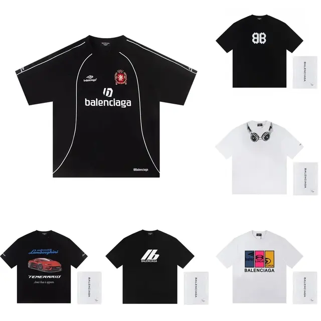 Balenciaga Graphic T-Shirts