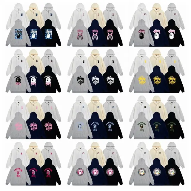 BAPE x Stussy Collaboration Hoodie