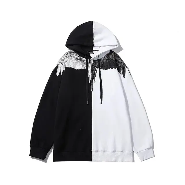 Marcelo Burlon Wings Color-Block Hoodie