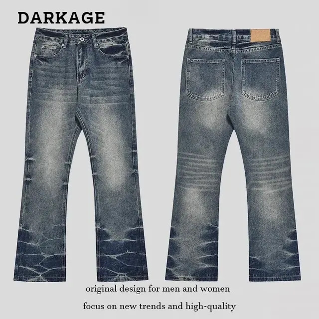 Darkage Washed Flared Jeans