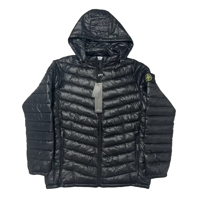 Stone Island Hooded Quilted Jacket
