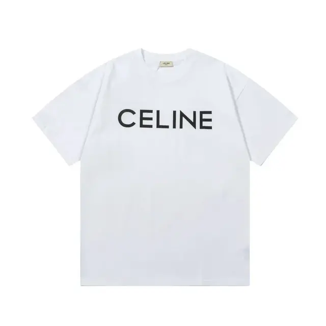 CELINE Classic "Logo" Basic T-Shirt