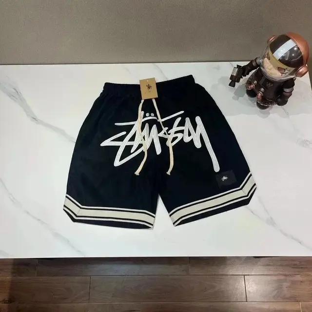 Stussy Classic Embroidered Logo Basketball Shorts