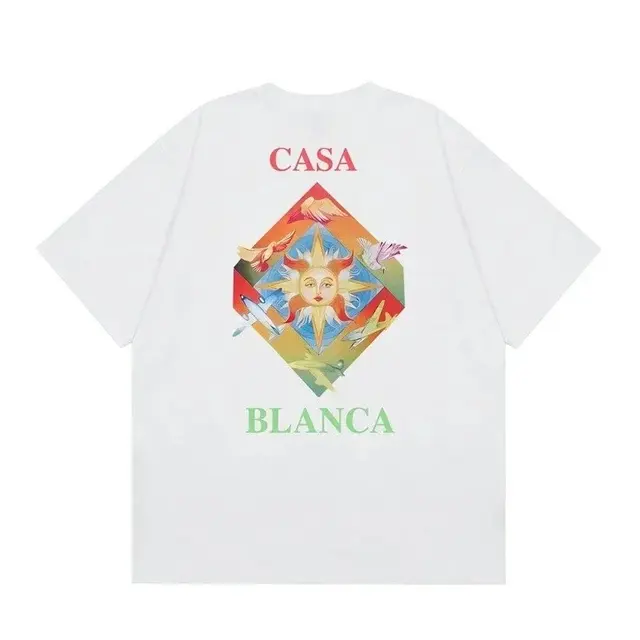 Casablanca Iconic "Sun and Birds" T-Shirt