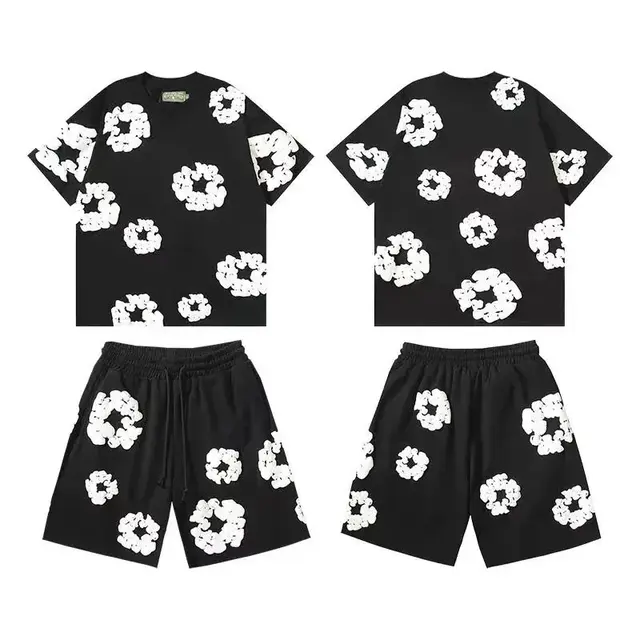Denim Tears' Classic Cotton Flower Print Set
