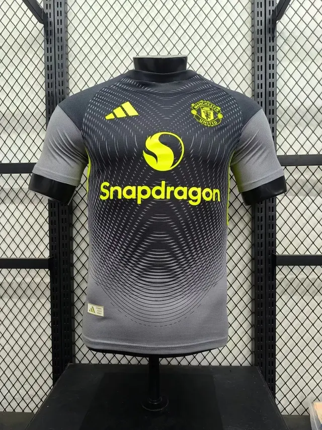 Manchester United Football Club training / pre-match jersey designed by the sports brand adidas