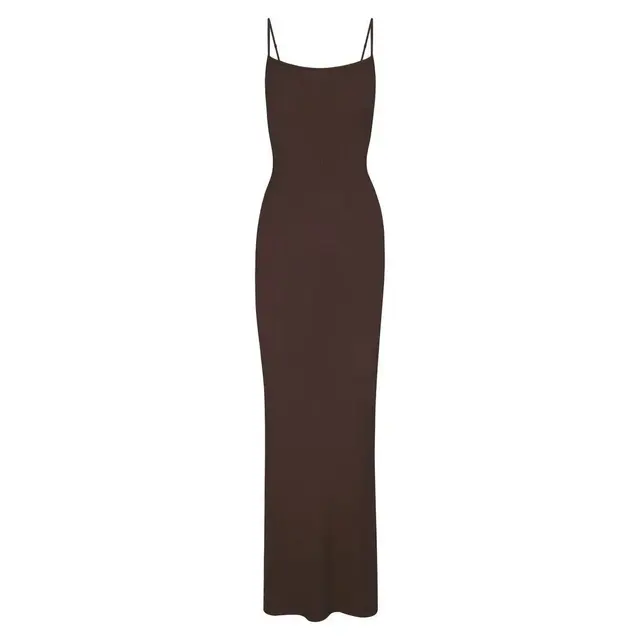 Skims ribbed maxi dress