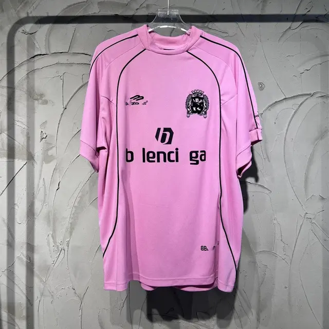 Balenciaga-Style Vintage Distressed Jersey T-Shirt