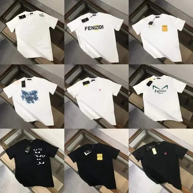 Fendi-Style Printed T-Shirt