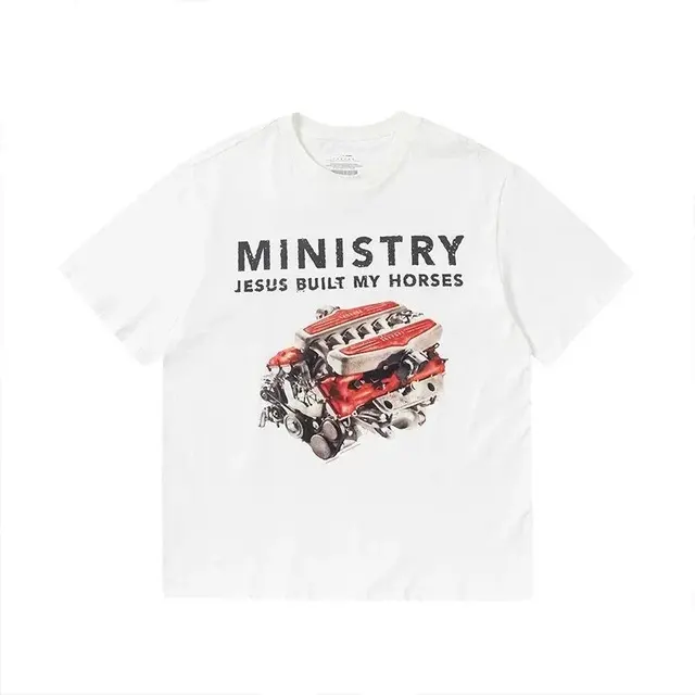 Ministry Jesus Built My Hotrod T-Shirt