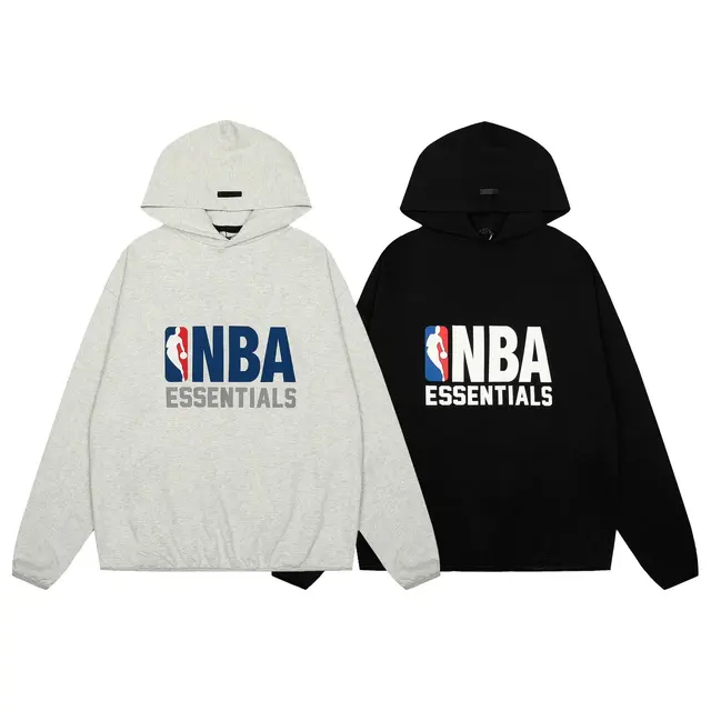 Fear of God Essentials x NBA Logo Hoodie
