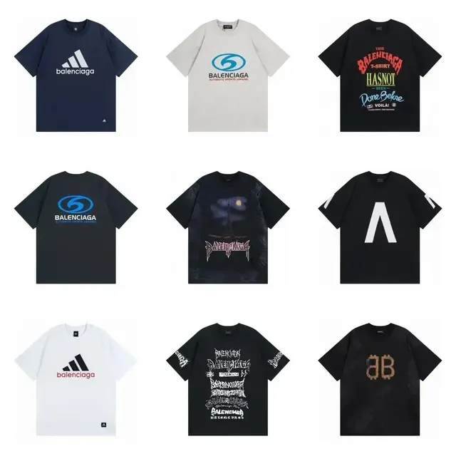 and Popular Printed T-Shirts from Balenciaga