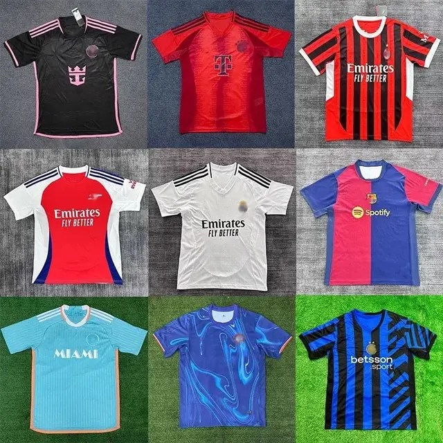 Football Club Home and Away Jerseys
