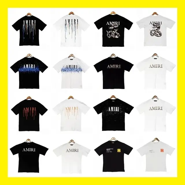 AMIRI Printed T-Shirt is a compilation of classic styles from the American high-street brand