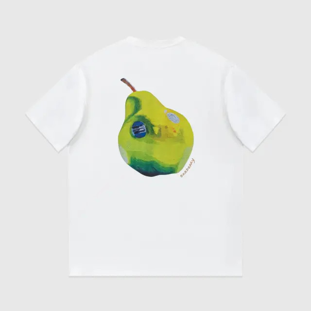 Burberry Pear Graphic White T-Shirt