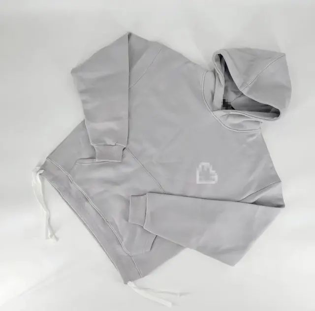 Heart Logo Grey Hoodie