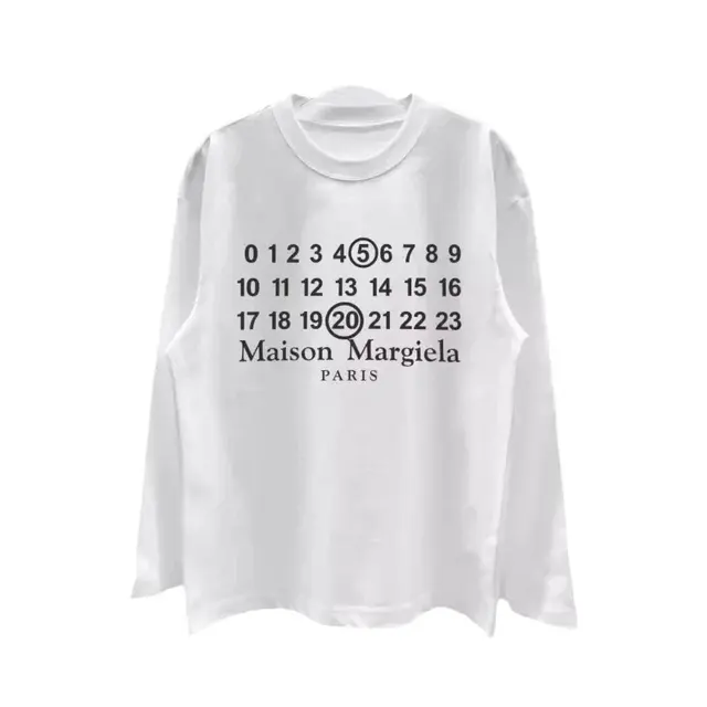 Maison Margiela "Numerical" Long-Sleeve T-Shirt