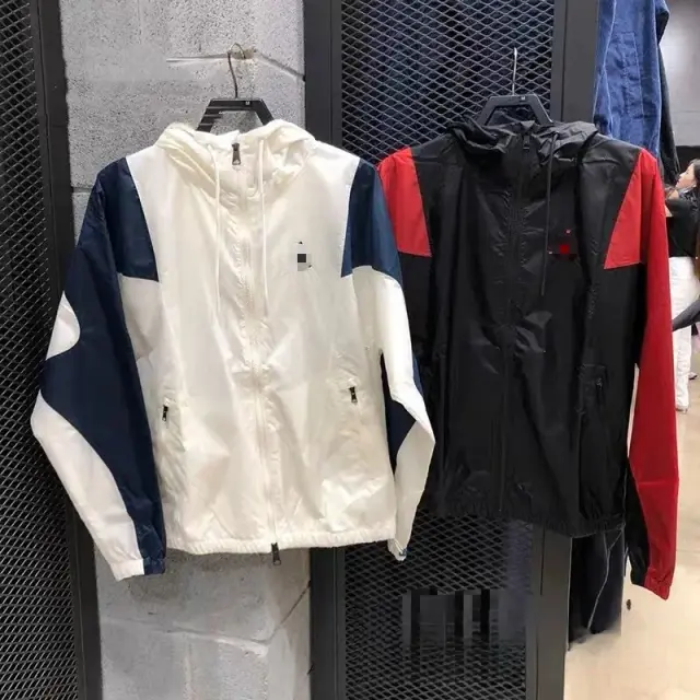 Tommy Hilfiger Color Block Hooded Sun Protection Jacket