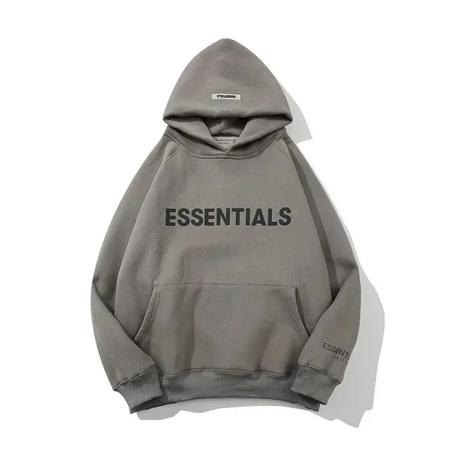 Fear of God Essentials Pullover Hoodie Charcoal