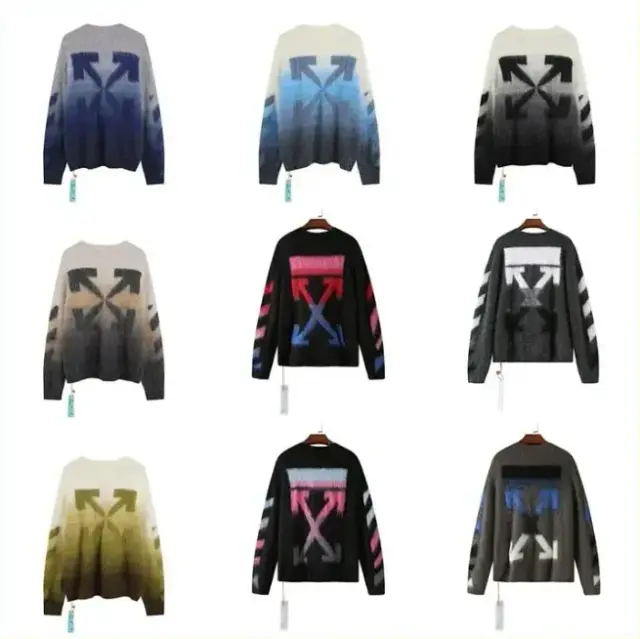 Off-White Iconic Gradient Arrow Sweater