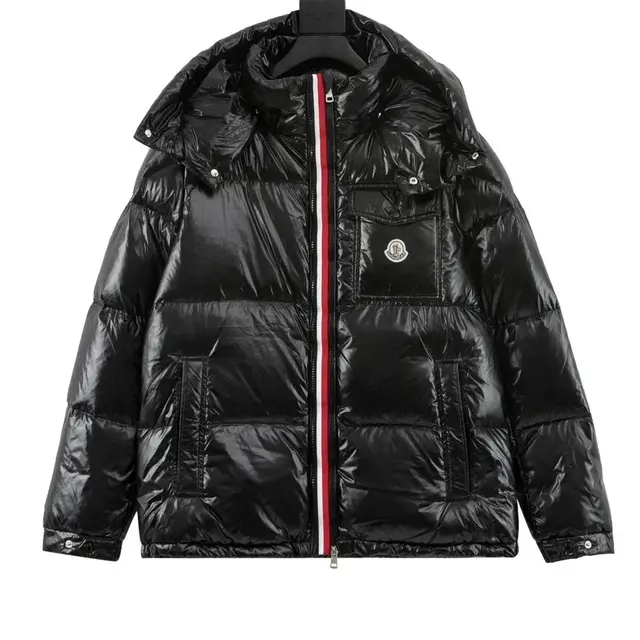 Moncler Glossy Hooded Puffer Jacket
