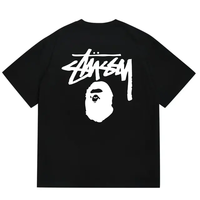 Stussy x BAPE Collaboration T-Shirt