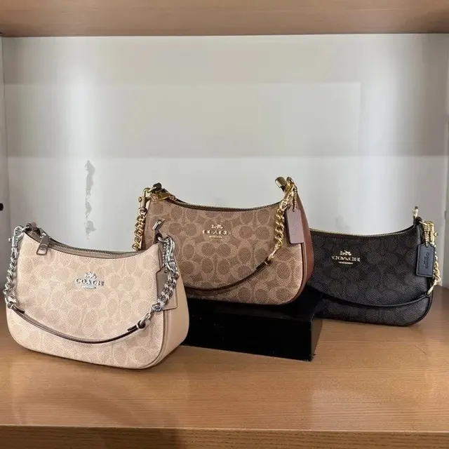 Coach classic C-pattern underarm bag (Teri)