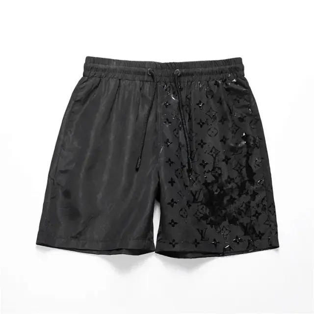 Louis Vuitton Classic Monogram Swim Trunks / Beach Shorts