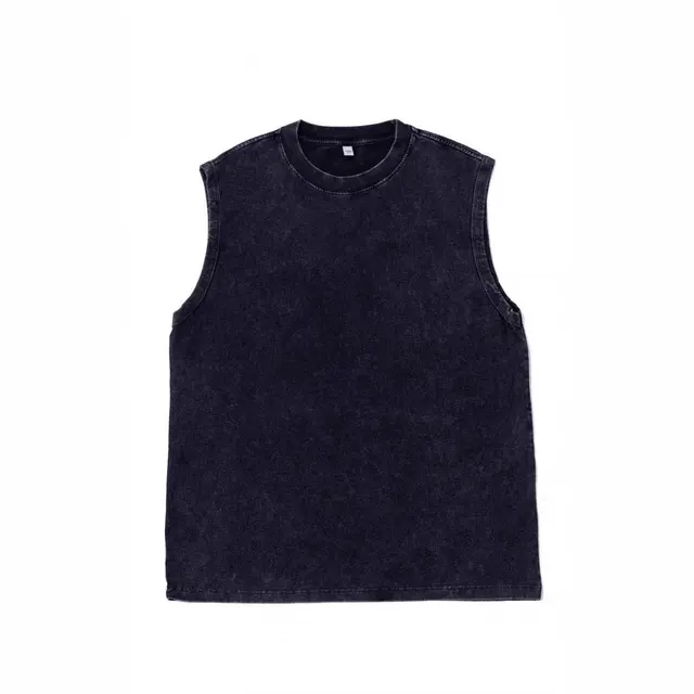 Washed Sleeveless Tank Top