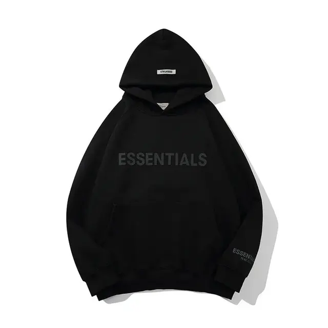 Fear of God Essentials Pullover Hoodie Black