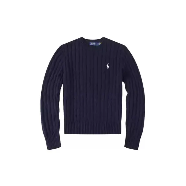 Polo Ralph Lauren Classic Cable-Knit Crewneck Sweater