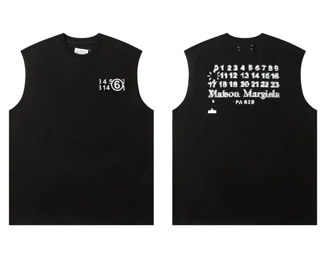 Maison Margiela Numbered Tank Top